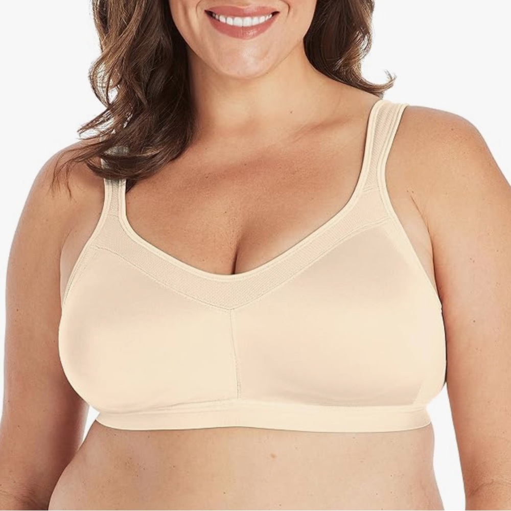 Playtex Active Breathable Comfort No Wire Bra Sz 44D